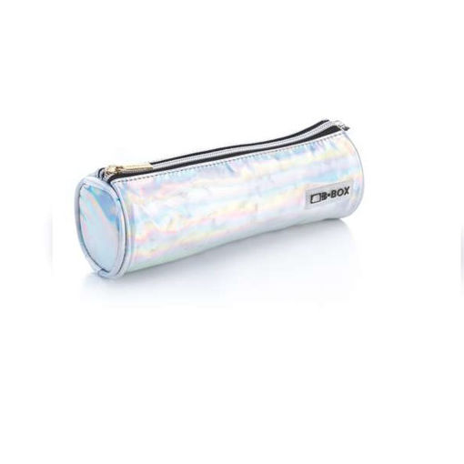 Picture of ROUND PENCIL CASE GLOSSY IRIDISCENT